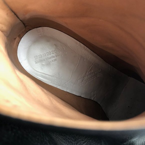 Maison MARGIELA Leather Platform Ankle Booties 35 - Picture 5 of 8